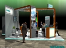 Siemens - Stand tervezés és egyedi standépítés - 2011-es stand terv 1.