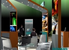 Siemens - Stand tervezés és egyedi standépítés - 2011-es stand terv 2.