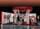 Vodafone - Egyedi stand tervezés és standépítés - 2008-as stand 1.