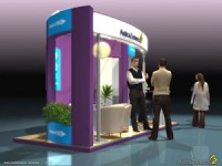 AstraZeneca - Egyedi stand tervezés, standépítés (2009-es terv)